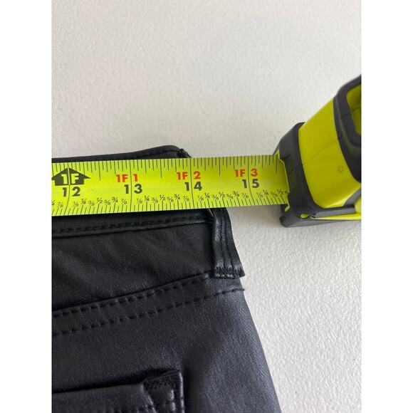 Social Standard by Sanctuary Faux Leather Ankle Skinny Pants Size 8 - Picture 4 of 11